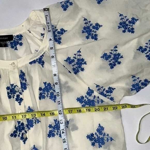 Karen Kane, Peasant Blouse, Size L - Picture 6 of 7